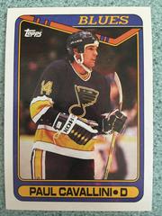 Paul Cavallini #57 Hockey Cards 1990 Topps Prices