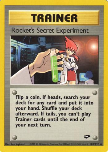 Rocket's Secret Experiment #120 Cover Art