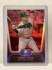 Derek Jeter [Ruby] Baseball Cards 2012 Bowman Platinum Prices