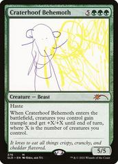 Craterhoof Behemoth #376 Magic Secret Lair Drop Prices