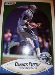 Derrick Fenner #U-83 Football Cards 1990 Fleer Update Prices