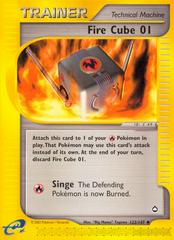 Fire Cube 01 Pokemon Aquapolis Prices