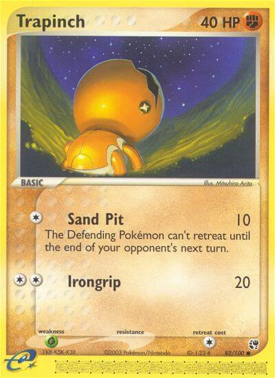 Trapinch #82 Pokemon Sandstorm