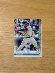 Ronald Acuna Jr. [Batting Gold] #1 Baseball Cards 2019 Topps Prices
