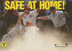 Card Back | Damon Berryhill / Bip Roberts Baseball Cards 1993 Panini Donruss Spirit of the Game