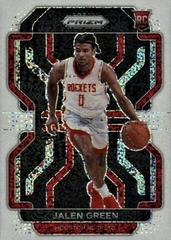 Jalen Green [White Sparkle Prizm] #306 Basketball Cards 2021 Panini Prizm Prices
