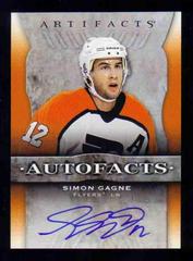 Simon Gagne Hockey Cards 2021 Upper Deck Artifacts Auto Facts Prices