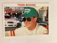 Todd Bodine #1143 Racing Cards 1991 Champions Prices