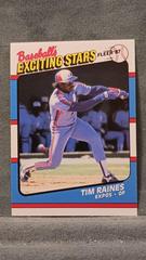 Tim Raines Baseball Cards 1987 Fleer Exciting Stars Prices
