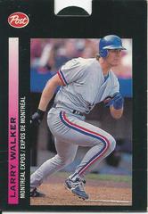 Back | Larry Walker Baseball Cards 1993 Post Canada Limited Edition