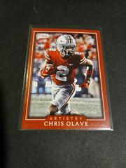 Chris Olave, [Red] #ART-CO Football Cards 2022 Sage Hit Artistry Prices