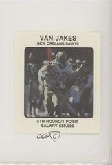 Van Jakes Football Cards 1989 Franchise Game Prices