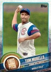 Tom Morello #FP-11 Baseball Cards 2015 Topps First Pitch Prices