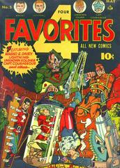 Four Favorites #5 (1942) Comic Books Four Favorites Prices