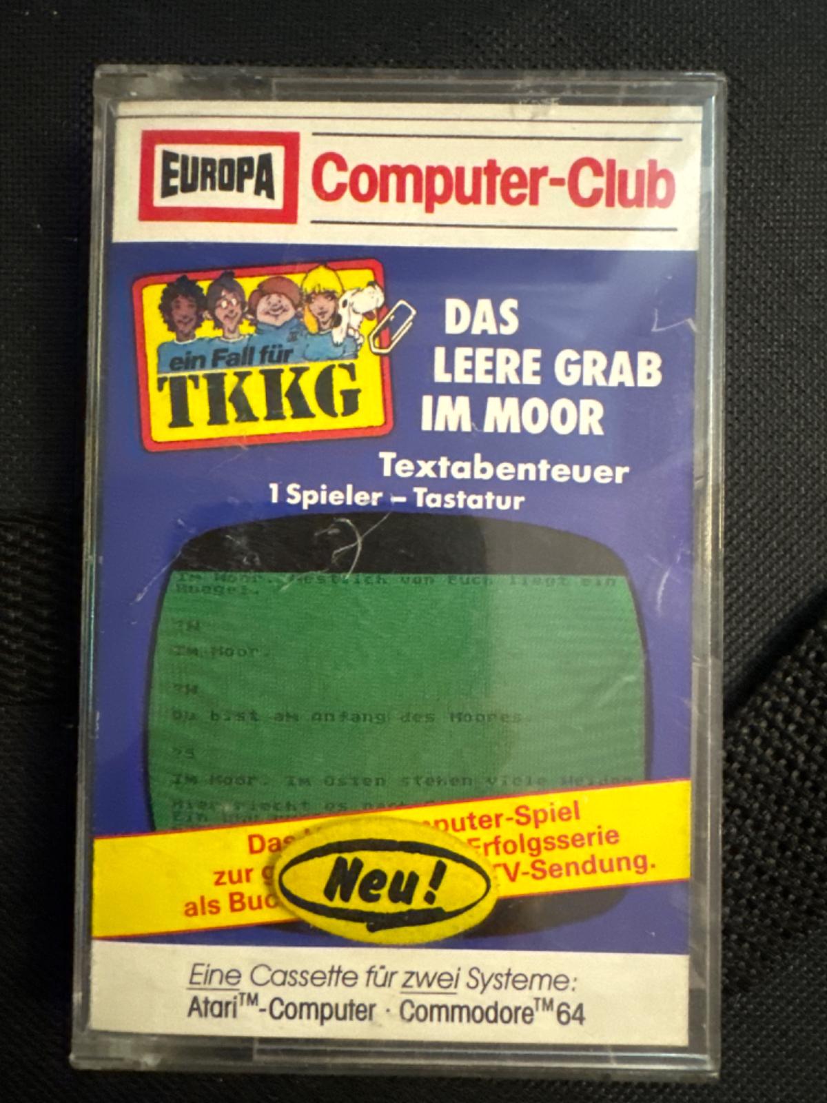 TKKG - Das leere Grab im Moor Atari 400