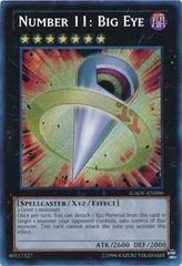 Number 11: Big Eye YuGiOh Galactic Overlord Prices