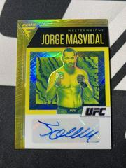 Jorge Masvidal [Gold] Ufc Cards 2021 Panini Chronicles UFC Flux Auto Prices
