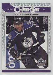 Wayne Simmonds Hockey Cards 2009 O Pee Chee Prices