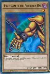 Right Arm of the Forbidden One [1st Edition] YGLD-ENA20 YuGiOh Yugi's Legendary Decks Prices