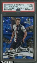 Matthijs de Ligt #FS-MDL Soccer Cards 2019 Topps Chrome UEFA Champions League Sapphire Future Stars Prices