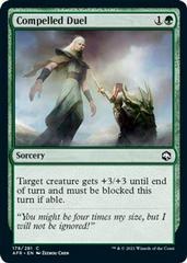 Compelled Duel [Foil] Magic Adventures in the Forgotten Realms Prices