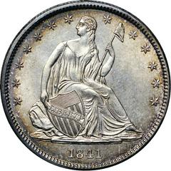 1841 Coins Seated Liberty Half Dollar Prices