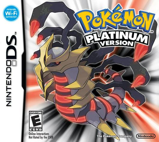 Pokemon Platinum Cover Art