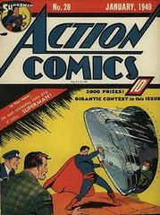 Action Comics #20 (1940) Comic Books Action Comics Prices