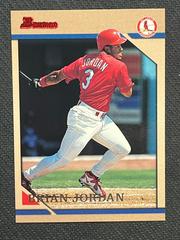 Brian Jordon Baseball Cards 1996 Bowman Prices