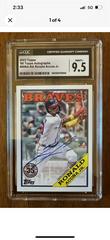 Graded 9.5 | Ronald Acuna Jr. Baseball Cards 2023 Topps Silver Pack 1988 35th Anniversary Autographs