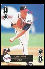 Tom Glavine [Aces Queen of Spades] Baseball Cards 1992 U.S. Playing Card Aces Prices