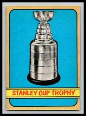 Stanley Cup Trophy #253 Hockey Cards 1972 O-Pee-Chee Prices