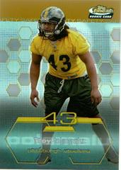 Troy Polamalu [Gold Refractor] #61 Football Cards 2003 Topps Finest Prices