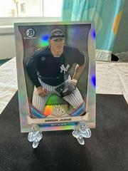 Aaron Judge [Chrome Refractor] Baseball Cards 2014 Bowman Draft Picks Top Prospects Prices