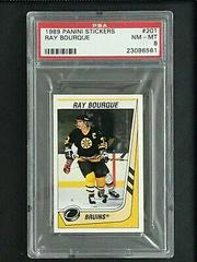 Ray Bourque #201 Hockey Cards 1989 Panini Stickers Prices