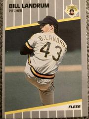 Bill Landrum #U-116 Baseball Cards 1989 Fleer Update Prices