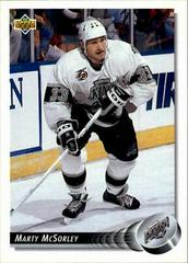 Marty McSorley Hockey Cards 1992 Upper Deck Prices