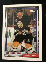 Bob Carpenter Hockey Cards 1992 Topps Prices