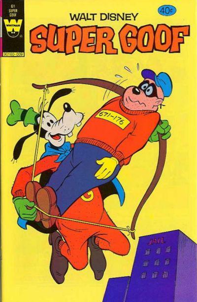 Walt Disney Super Goof #61 (1980) Comic Books Walt Disney Super Goof