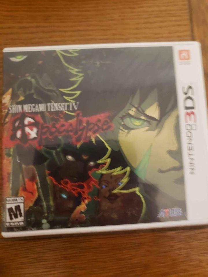 Shin Megami Tensei IV Apocalypse Item Box And Manual Nintendo 3DS