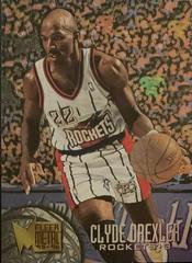 Clyde Drexler Basketball Cards 1995 Metal Prices
