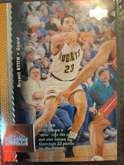 Bryant Stith #212 Basketball Cards 1996 UD3 Prices