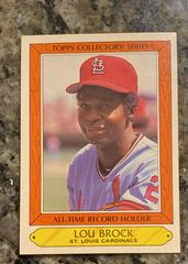 Lou Brock Baseball Cards 1985 Woolworth Prices
