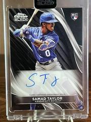 Samad Taylor #CBA-ST Baseball Cards 2024 Topps Chrome Black Autograph Prices