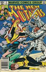 New Mutants [Newsstand] #6 (1983) Comic Books New Mutants Prices