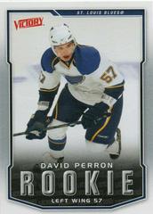David Perron Hockey Cards 2007 Upper Deck Victory Prices