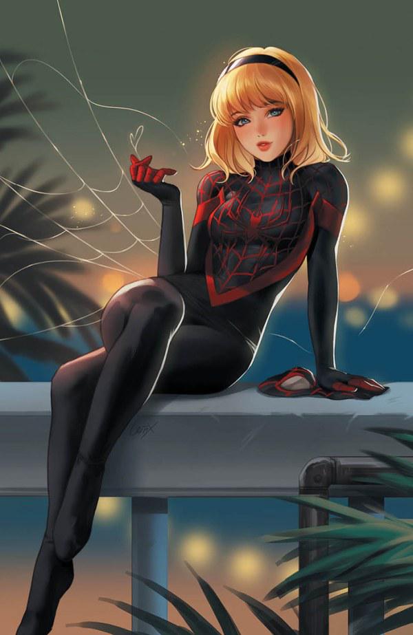 Spider-Gwen: The Ghost-Spider [Leirix Virgin] #2 (2024) Comic Books Spider-Gwen: The Ghost-Spider