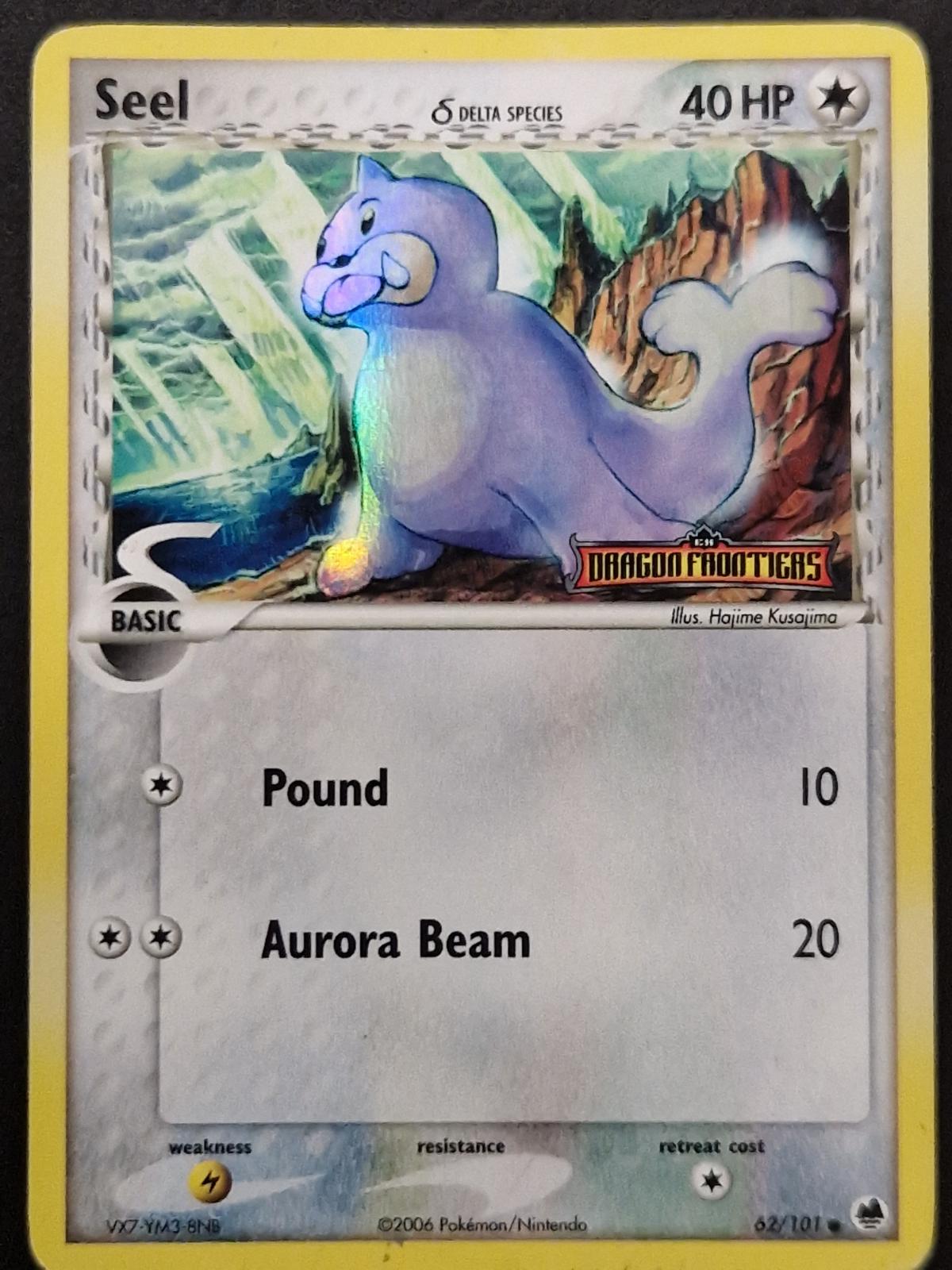 Seel [Stamped] #62 Pokemon Dragon Frontiers