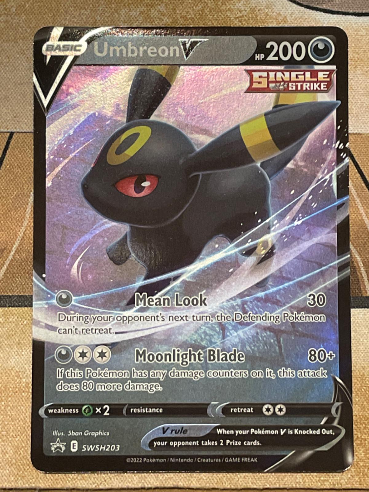 Umbreon V #SWSH203 Prices | Pokemon Promo | Pokemon Cards