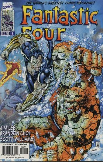 Fantastic Four #2 (1996) Cover Art